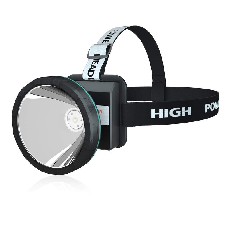 ODEAR Bright Headlamp Rechargeable LED Torch for Mining,Camping, Hiking, Fishing - Image 1
